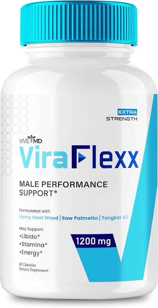 ViraFlexx for Men, ViraFlexx 男性のエンチャント - 最大性能, すべての自然なサプリメントエクストラ強度の丸薬, ViraFlexx Pro のサポート 全体的な健康, Vira Flexx レビュー (60 カプセル)