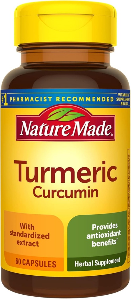 性質はTurmeric Curcumin 500のmgの酸化防止サポート、60のカプセル、60日の供給のための草の補足をしました