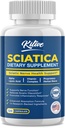 Sciatic Nerveの救助:Sciaticaのための高度サポート補足–有効なアルファLipoicの酸及びターメリック及び草の救助の原料–米国で作られて、120のカプセル(1のパック)、バナナ)