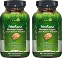 Irwin Naturals EstroPause 更年期障害と女性の健康サポート - 80 液体ソフトジェル - 穏やかなホルモンバランスフォーミュラ - 2 パック