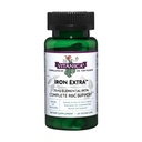 ビタニカの鉄の余分、鉄の補足はビタミンC 500mg、Methylfolate 400mcg、B12のビタミン500mcg、カルシウム、黄色いドック、タンポの根及びイラクサの葉のエキス、ビーガン、60のカプセルと吸収を高めました