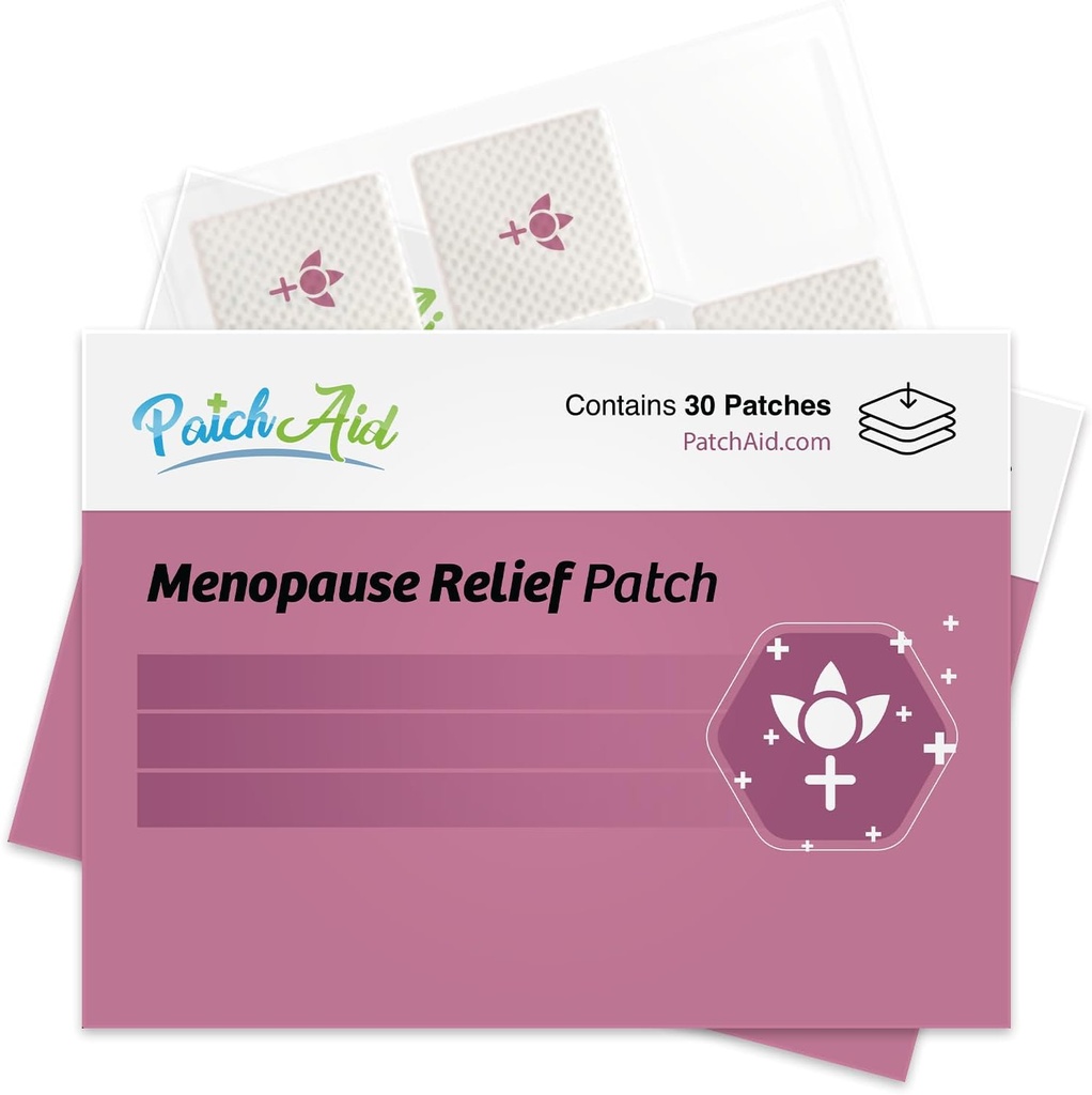 PatchAid Menopause Relief Topical Patch 30-Day Supply