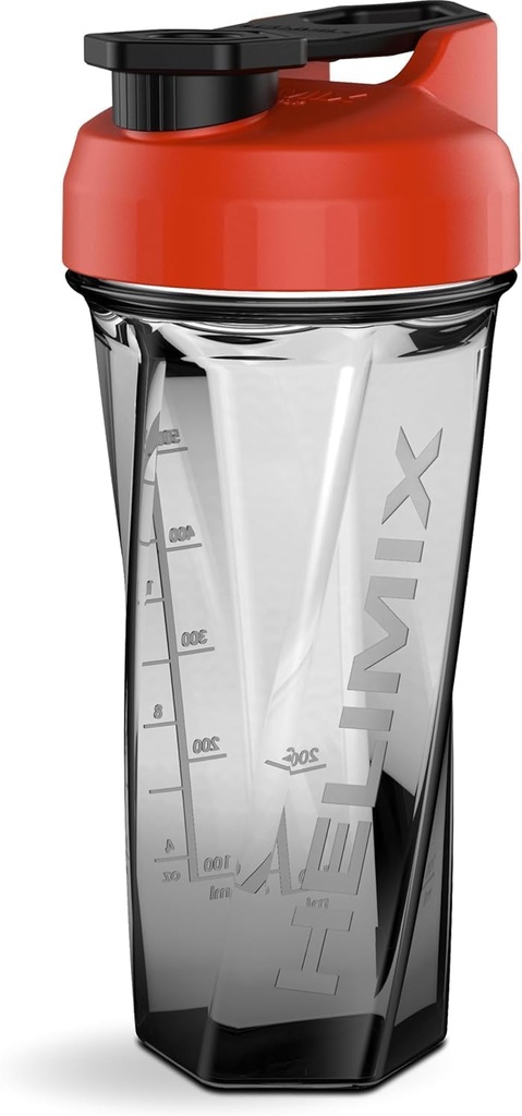 HELIMIX 2.0の渦の混合機のシェーカーのびん、29の液体のOunces、プラスチックは、必要性を揺るす付属品を、Odor抵抗力がある、漏出証拠、耐久財、きれいになること容易な輸送のための丈夫なループ動かしません