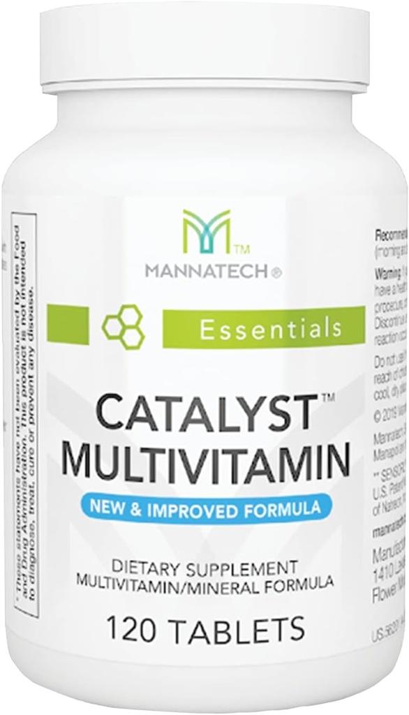 Mannatech Catalyst Multivitamin 120タブレット、マルチビタミンを最大化します。 抗酸化剤ビタミンA、ビタミンC、ビタミンEを、Ashawagandhaで提供し、物理的および感情的にあなたをサポートします。