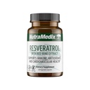 NutraMedix Resveratrol カプセル - レッド ワイン エキス + グレープ スキン - 200 mg 免疫&心血管サポート (60 カプセル)