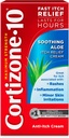 Cortizone-10の最高の強さはアロエのイッチの救助のクリーム、1%のHydrcortisone、速い行為、バグ ビット、Rash、Eczema、Psoriasis、ポイソンのアイビー、オーク、Sumac及び多くのための反イッチ クリームをかぶせます、1つのoz