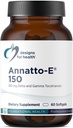 健康のための設計Annatto-E 150mg Tocotrienols-Delta + Gamma Tocotrienols-Cardiovascular、健康な老化+酸化防止サポート-非GMO (60 Softgels)