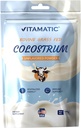Vitamatic Bovine Colostrum 30% IgGパウダー 180グラム(6.34 OZ) - Gut健康、毛の成長、美、筋肉の回復、免疫サポートのためのサプリメント - 簡単に混合 - (非吸収)