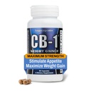 CB-1 体重増加薬(90カウント) | 女性と男性のための体重増加支援 | 臨床的にテストされた食欲ブースター | 強力な質量ゲイン