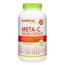 NutriBiotic Meta-Cカプセル、500mg ruSpilina-BoundビタミンC、250カウント|カルシウム、生物学的に活性スピルリナメタボライト&レモンバイオフラボノイドを配合|抗酸化&コラーゲンサポート