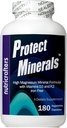 Protect Minerals - Multi Mineral Formula – One Bottle of 180 Vegetarian Capsules - High Magnesium to Calcium Ratio - Iron Free - Natural All Day Energy and Overnight Regeneration. (1)