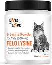 FELO LYSINE - 猫用L-Lysineパウダー 300mg(トーマスペットイヤー)、12オンス