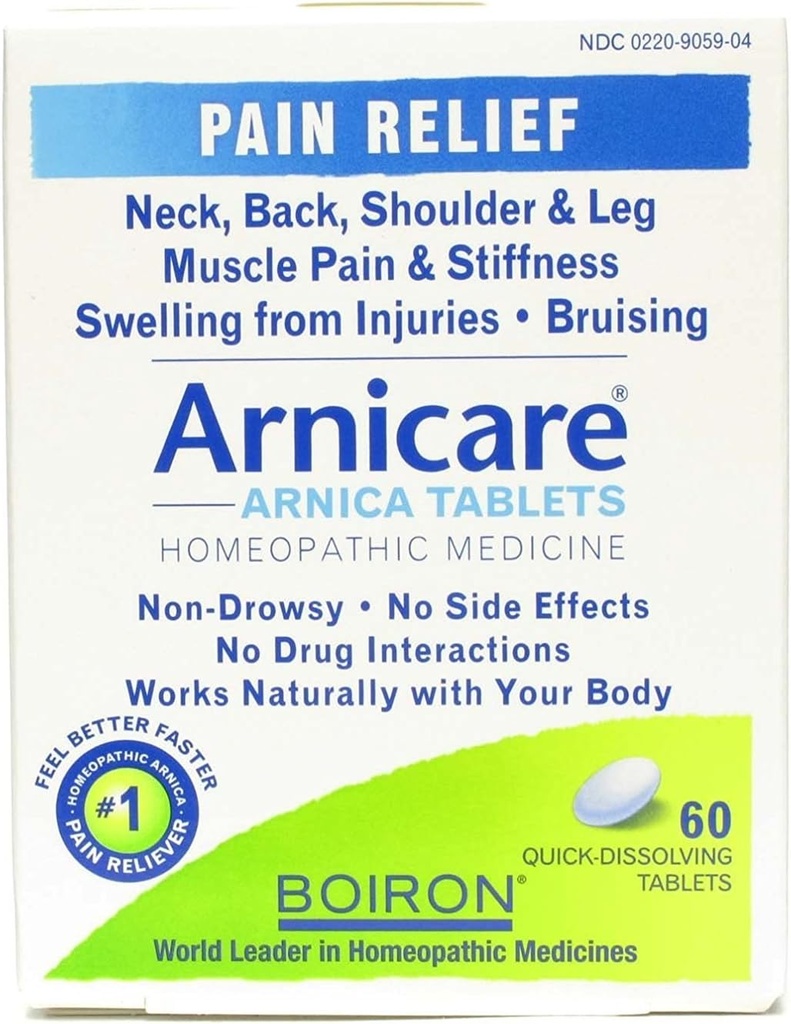 Boiron Arnicacareのアルニカは60のeaを錠剤にします(3)のパック