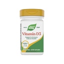 Nature's Way Vitamin D3、骨の健康と免疫機能*、2000 IU(給餌ごとに50 mcg)、120 Softgels(パッケージ5月Vary)