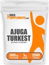BulkSupplements.com AjugaのTurkestのエキスの粉-草の補足、Ajugaの粉-ビーガン及びグルテンフリー、サービングごとの500mg、1kg (2.2のlbs) (1のパッケージ)
