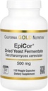 カリフォルニアの金の栄養のEpicor®、乾燥されたイーストFermentate、500のmg、120の野菜のカプセル