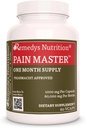 Remedy's nutrition Pain Master | 1,000mg, 60 Vegan Capsules Herbal Dietary Supplement | Two Month Supply