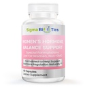 Women’s Hormone Balance Support - Herbal Supplement for Menopause, Hormonal & Reproductive Health - Non-GMO Supplements with Soy Isoflavones, Black Cohosh, Dong Quai - 60 Capsules