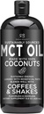 非GMOココナッツ - 15.8ozから作られたRadeha Beauty Premium MCTオイル。 Keto、Paleo、グルテンフリー、ビーガン承認。
