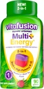 Vitafusion 多 + エネルギー* のギーミーのビタミンは、エネルギー代謝サポート*、90 の計算を提供するためにビタミンBを含んでいます
