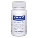 純粋なカプセル化ビタミンD3 125 mcg(5,000 IU) - ビタミンD - 60カプセル付き - 骨、関節、 Breast、心、コロン、および免疫の健康をサポートするためのサプリメント