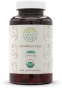 HerbEra Dandelionリーフ120カプセル、500mg、USDA有機タンポ(Taraxacum Officinale)ドライリーフ(120カプセル)