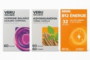 Veru Wellnessの女性のコンペの束のためのホルモンのバランス-Myo-Inositol及びD-Chiro、Ashwagandha、エネルギー- PMS、mensural、気分-圧力およびエネルギー(2か月)