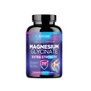 マグネシウムのGlycinate 250mg - 高吸収のChelatedのマグネシウムの補足- 100%の純粋なマグネシウムのGlycinate -圧力、睡眠、中心および筋肉健康サポート-非GMO、ビーガン、グルテンフリー(60のタブレット)