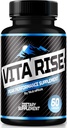 Vita Rise Pills for Men, 公式Vita Rise Peak Performance Supplement, All Natural Male Capsule for Total Health and Wellness Support, Vita Rise Proタブレット, VitaRise (60カプセル)