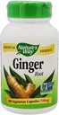 Nature's Way Premium Herbal Ginger Root、消化管サポート、550mg、100ベジタリアンカプセル、2パック