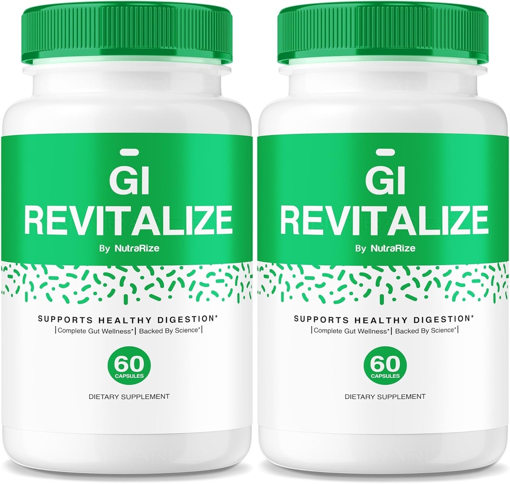 (2 パック) GI Revitalize - GI Revitalize Pro Pills は、Git Health、G I Revitalizer Max Strength Supplement Review (120 カプセル) の高度なフォーミュラをサポート