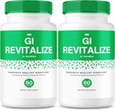 (2 パック) GI Revitalize - GI Revitalize Pro Pills は、Git Health、G I Revitalizer Max Strength Supplement Review (120 カプセル) の高度なフォーミュラをサポート