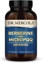 Dr. Mercola BerberineとMircoPQQ Advanced - Metabolic、Mitochondrial、Brain&Immuneサポート - GMOフリー、グルテンフリー&大豆フリー - 90カプセル(90サービング)