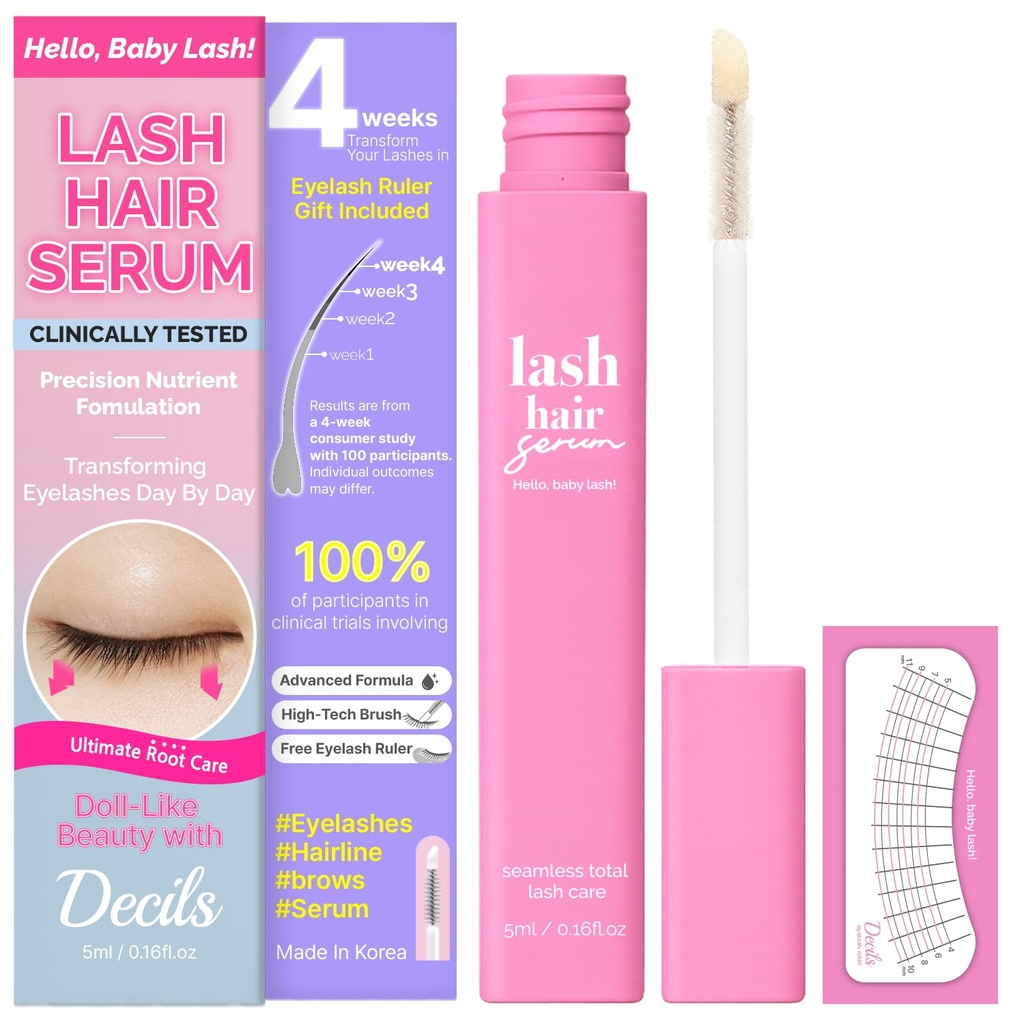 韓国語 Lash 血清 - 成長 Lashes Eyebrow Eyelash 成長 Suero Crecimiento Suero De Pestañas