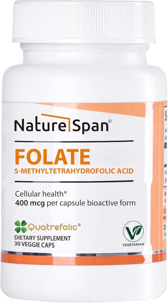 活動的な 6S-5-methyltetrahydrofolic 酸-400 mcg、Promote 蛋白質の生産、赤血球の生産は胎児の変形、30 帽子を防ぎます