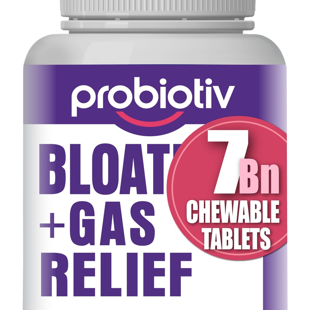 女性と男性のためのガス&ブロッティングサポート 7 請求CFU – Chewable Probiotics & Lactobacillus Reuteri, 時事Bloatingのための毎日の消化酵素, ガットコンフォート & 消化の健康
