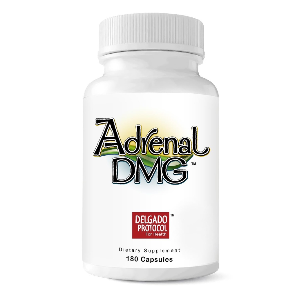 副腎DMG - 180カプセル - 昼間のエネルギー、より良い睡眠、免疫システムをサポートし、ストレスレベルを削減し、疲労 - すべての自然なサプリメント