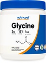 Nutricostのグリシンの粉1lb -非GMOのグルテンフリー