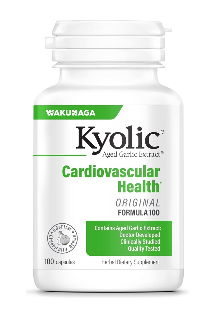 Kyolicはニンニクのエキスの方式100の心臓血管を老化させました