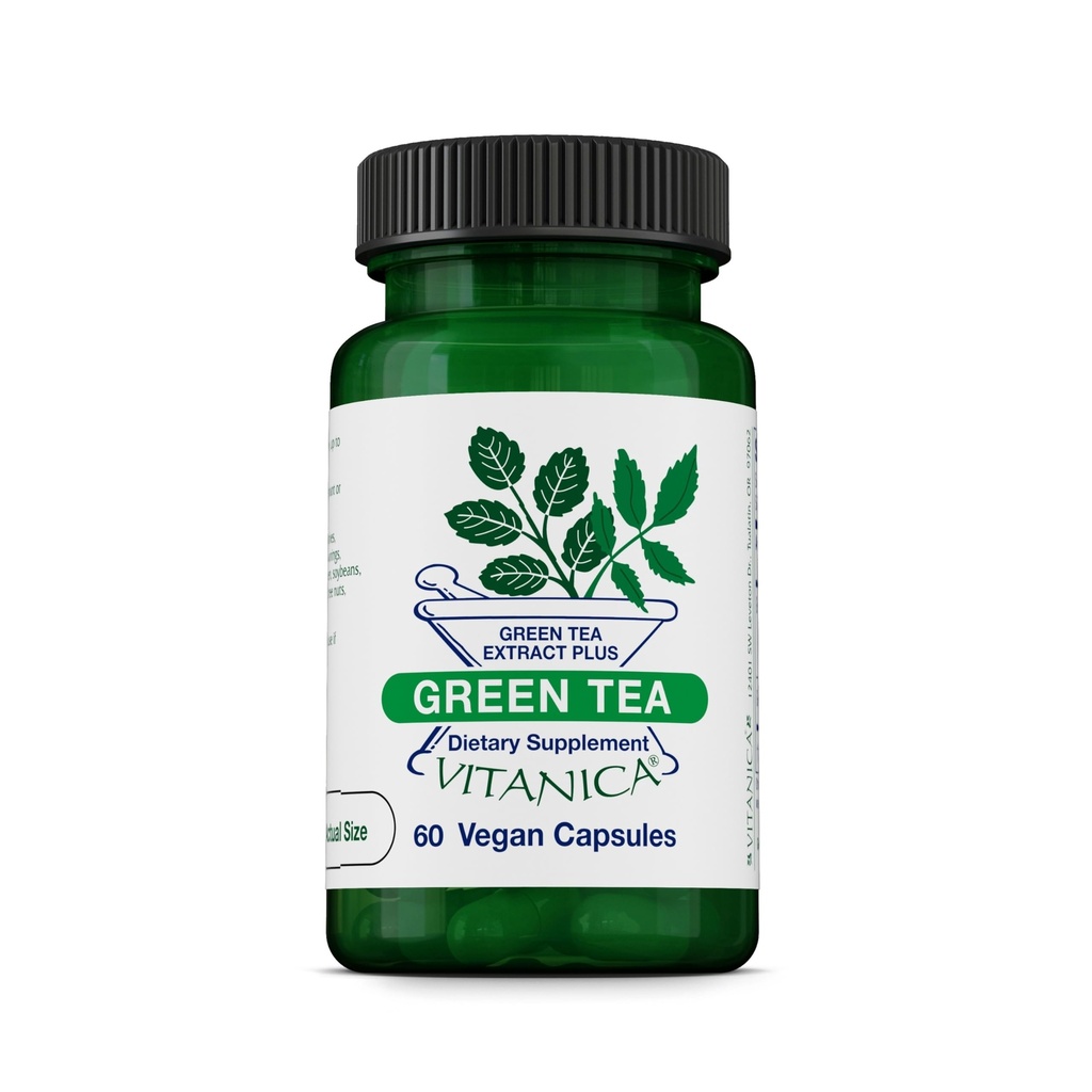 ビタニカ緑茶 - 330 緑茶ポリフェノールの mg - 免疫健康サポートのための抗酸化サプリメント - 獣の健康のためのビーガンサプリメント - プロロゴ - 60 ビーガンキャップ