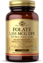 Solgar Folate 1,333 mcg DFE (Folic acid 800 mcg) - 250錠 - プレナタルサポート - 非GMO、ビーガン、グルテンフリーグルテンフリー、乳製品フリー、コシャ - 250便