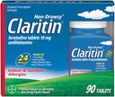 Claritin屋内及び屋外のアレルギーの救助、90-Tablets