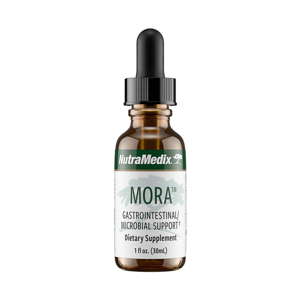 NutraMedix Mora Yarrow Extract - Yarrow Herb、BlackBerry Leaves、Digestive Health、Gut Support、ヘルシーな炎症反応のためのCapirona Bark Extract(1oz / 30ml)