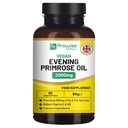ビーガンイブニングPrimroseオイル2000mgとビタミンE&B6 - 60ビーガンSoftgels| 純粋な冷間プレスIカプセルあたり180mg GLA I女性の健康Iプレミアム品質私は同様にヘルスケア