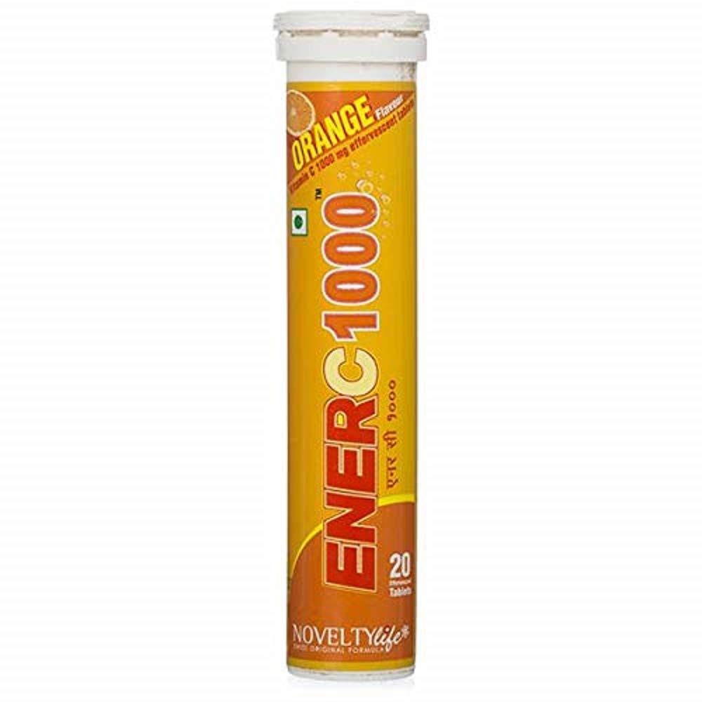 元のEner C 1000-20は100%の純粋な皮の照明ビタミンCの自然なイギリスを錠剤にします