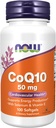 NOWの補足、CoQ10 50のmgの薬剤の等級、発酵によって作り出されるすべてのトランス フォーム100のSoftgels