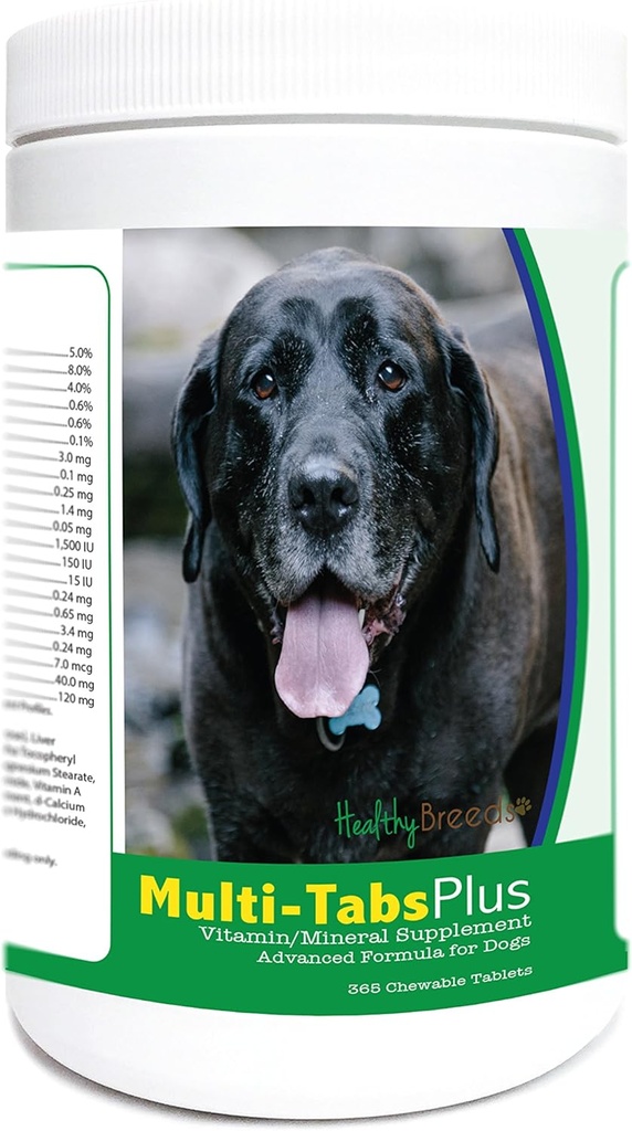 Healthy Breeds Mastador Multi-Tabs Plus Chewable Tablets 365 Count