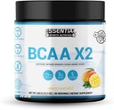 BCAA 175mgカフェイン付 | 40 サービング | ケト承認、非GMO、グルテンフリーサプリメント | ピーチマンゴー味