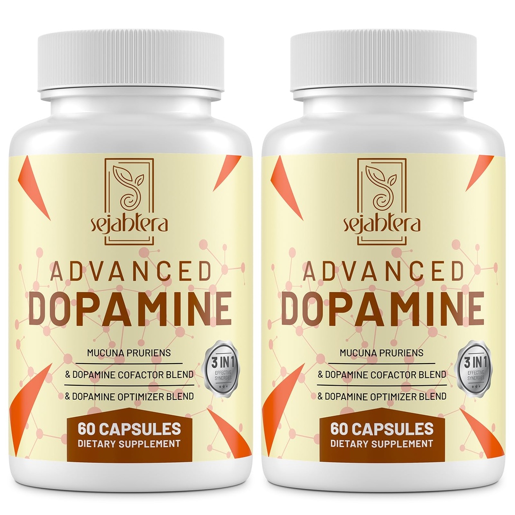 Dopamineの補足MucunaのPruriensの種のエキス、優れたビタミン、ミネラルおよび天然植物のエキスは精神ドライブ、明快さ、焦点120のカプセルのために取り除きます